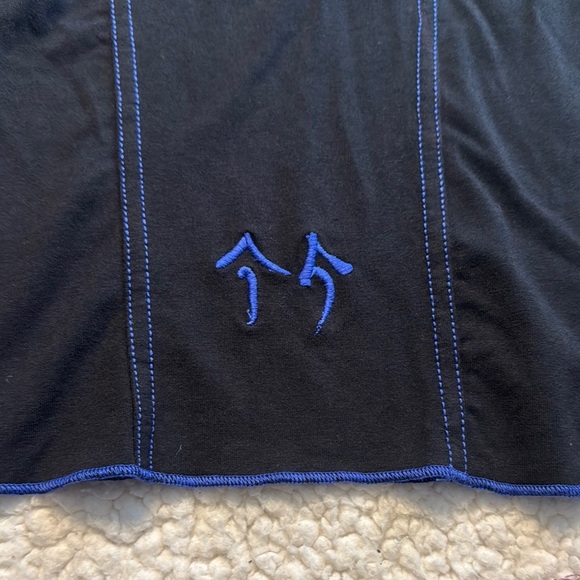 Green Apple Black Fitted Tank Top - Picture 5 of 6